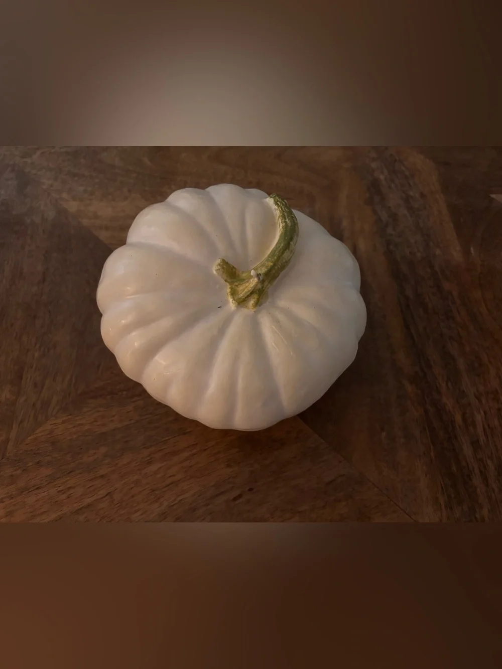 Vintage Crate & Barrel Pumpkin Candle